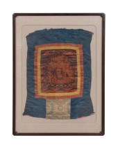 HAND PAINTED SILK THANGKA DEPI