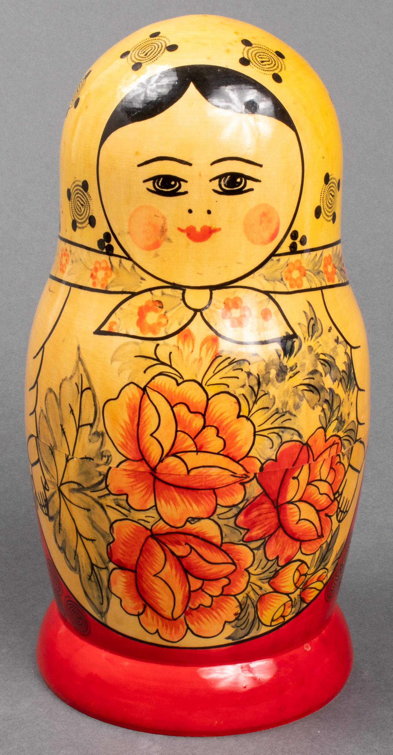 HAND PAINTED WOODEN MATRYOSHKA