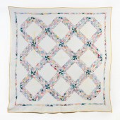 HAND QUILTED COTTON CROSSROADS