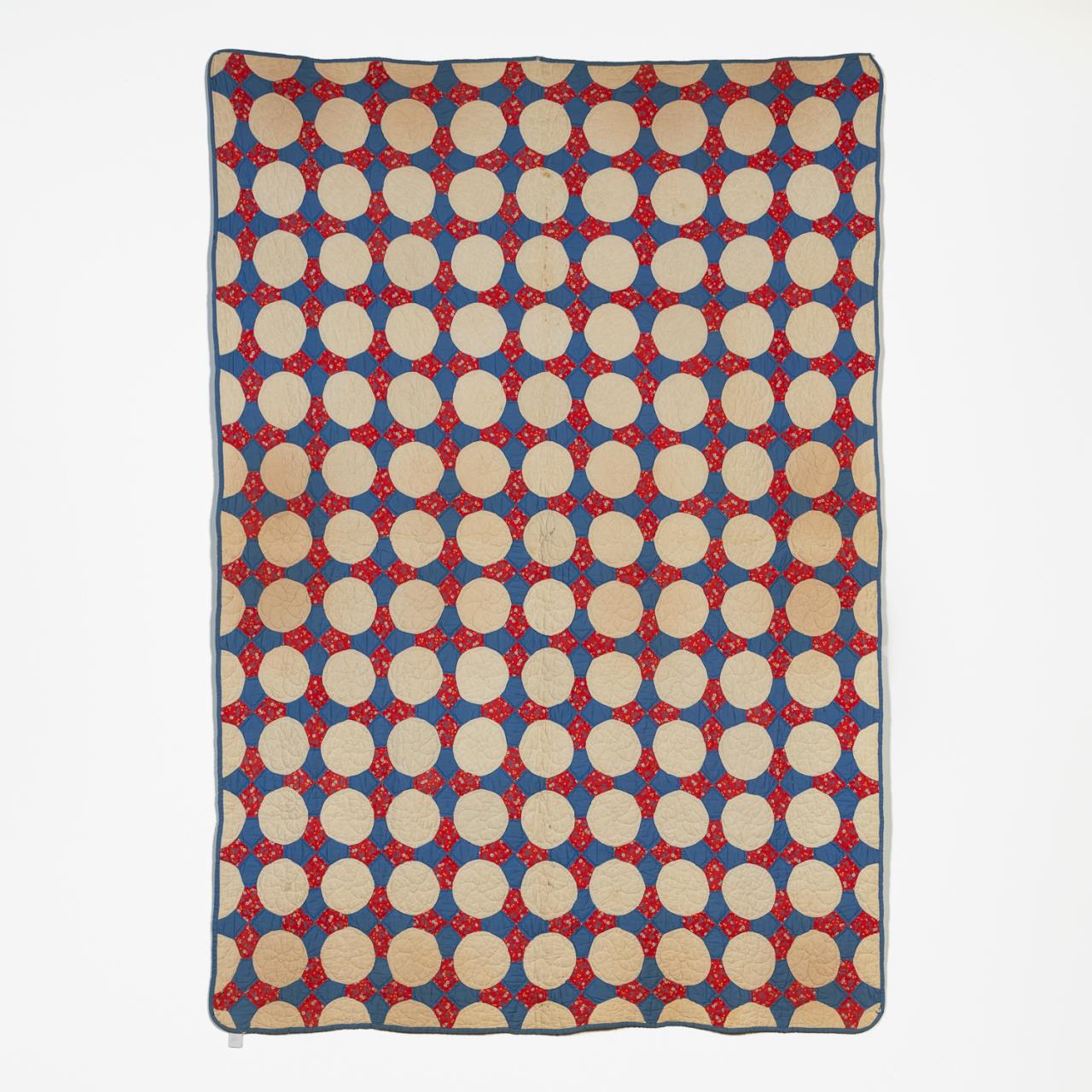 HAND QUILTED COTTON SNOWBALL