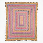 HAND QUILTED COTTON TRIP AROUN
