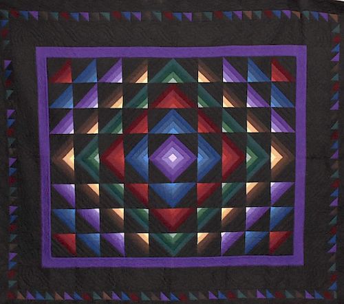 HAND STITCHED AMISH QUILTHand