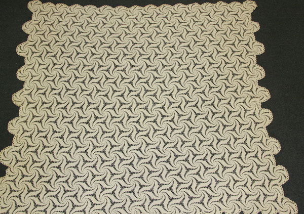 Hand stitched single panel