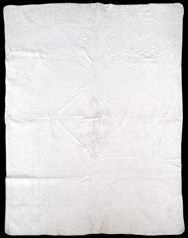 Hand stitched whitework quilt, hand