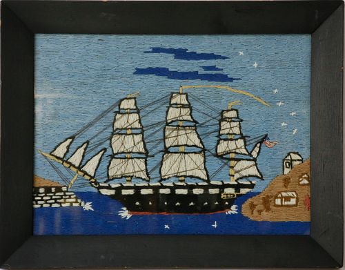 HAND STITCHED WOOLIE OF AN AMERICAN