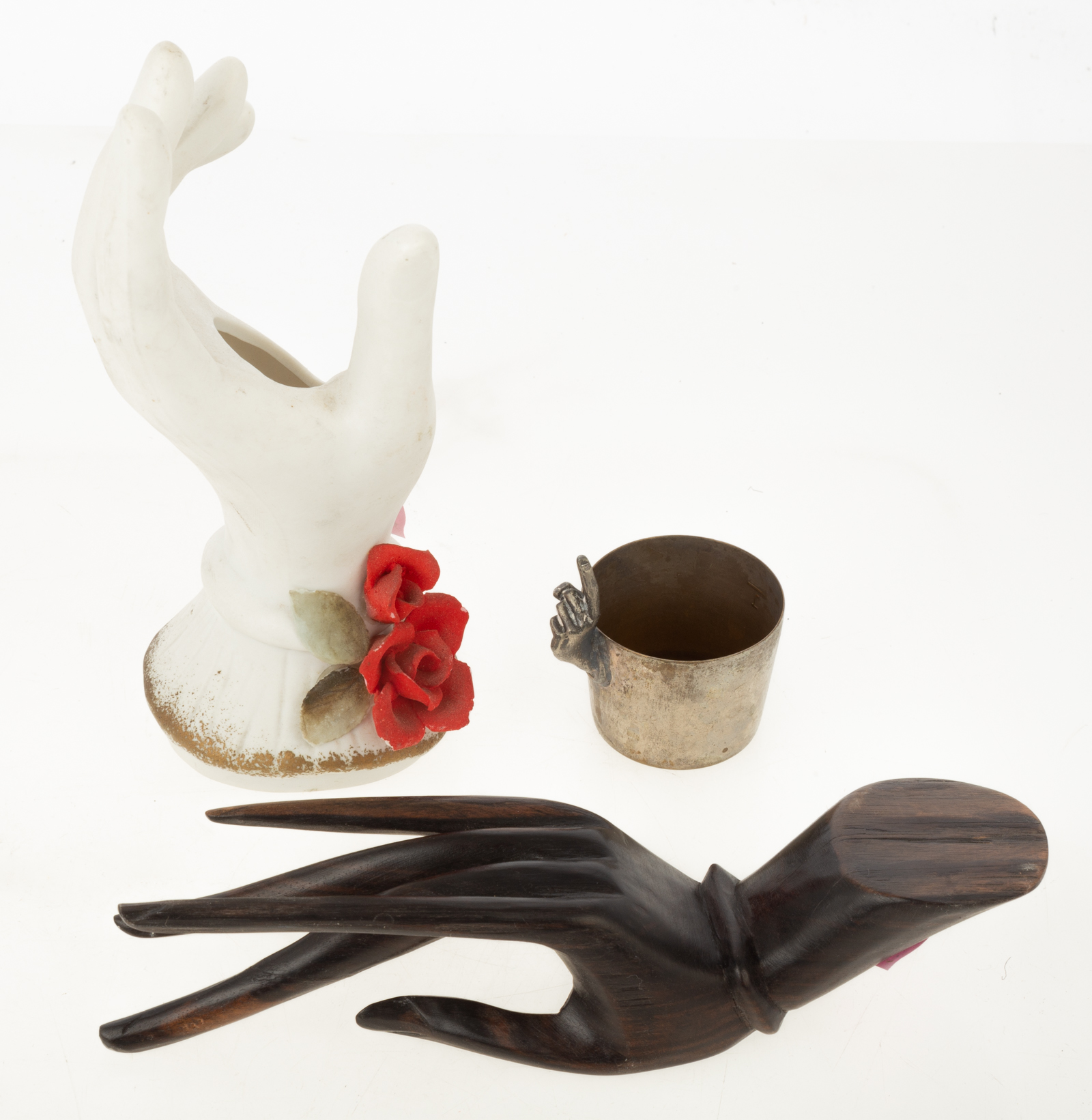 HAND THEMED ITEMS Including three