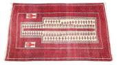 HAND-TIED AFGHAN BELOUCHI PRAY