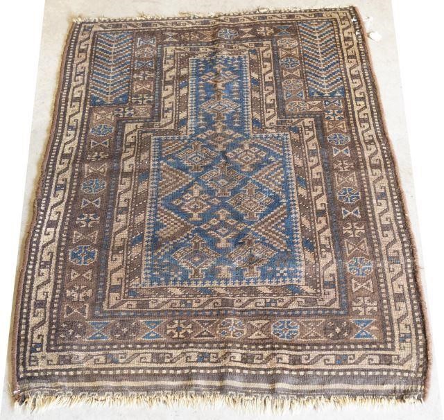 HAND-TIED AFGHAN BELOUCHI PRAYER