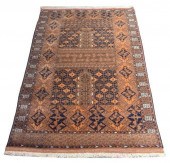 HAND-TIED AFGHAN HATCHLI RUG,