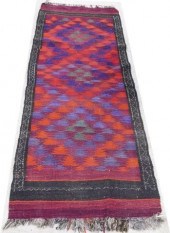 HAND-TIED AFGHAN KILIM FLOOR R