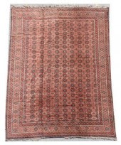 HAND-TIED AFGHAN TURKOMAN RUG,
