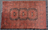 HAND-TIED AFGHAN TURKOMAN WOOL
