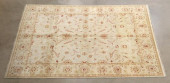 HAND-TIED AGRA WOOL RUG, 12&#0