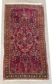 HAND-TIED AMERICAN SAROUKH RUG