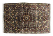 HAND-TIED AMRITSAR RUG, INDIA,