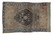 HAND-TIED ANTIQUE KERMAN RUG,