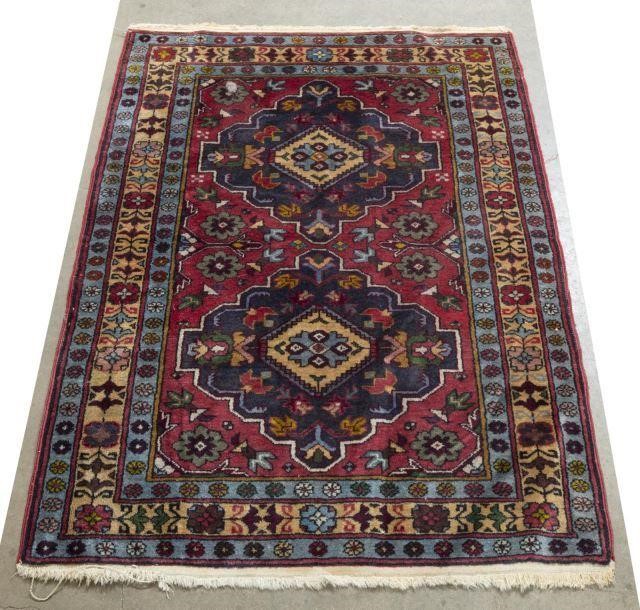 HAND-TIED AZERBAIJAN RUG, 3'5" X