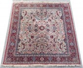 HAND-TIED BELGIAN WOOL RUG, 6'