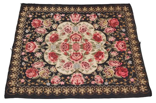 HAND-TIED BESSARABIAN KILIM RUG,