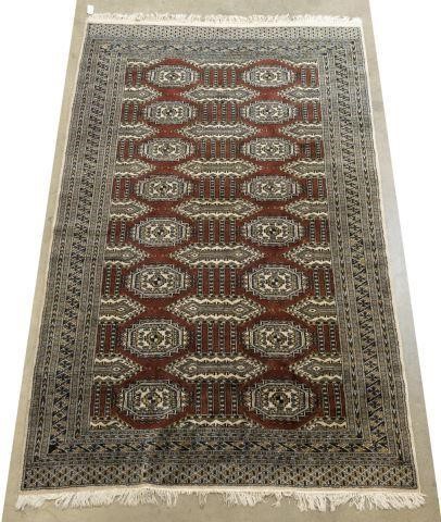 HAND-TIED BOKHARA RUG, 8'4" X