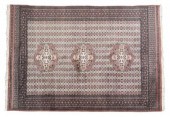 HAND-TIED BOKHARA WOOL RUG, PA
