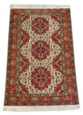 HAND-TIED CAUCASIAN RUG, 3'8"