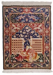 HAND-TIED CHINESE HEREKE SILK