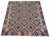 HAND-TIED CHINESE KILIM WOOL R
