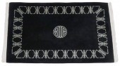 HAND-TIED CHINESE SHOU RUG, 6'