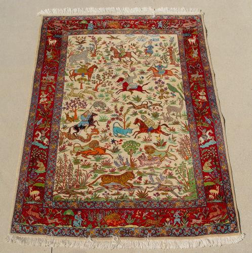 HAND TIED FINE PERSIAN TABRIZ
