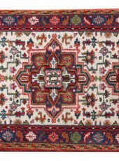 HAND-TIED GHARAJEH RUNNER, IND