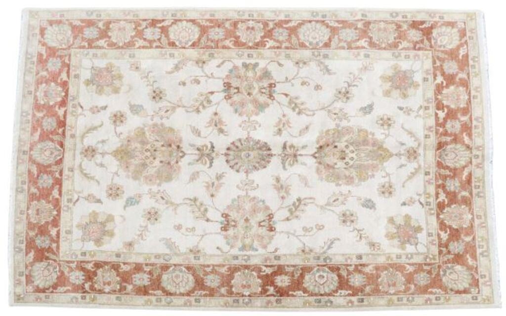 HAND-TIED GHAZNI RUG, INDIA,