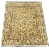 HAND-TIED INDIA  AGRA RUG, 10'