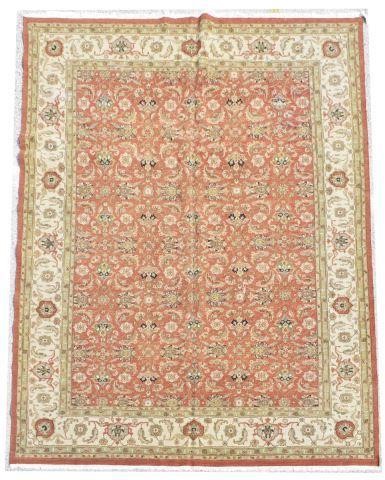 HAND-TIED INDIA NOURMAK RUG, 14'
