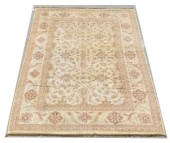 HAND-TIED INDIAN AGRA RUG, 13'
