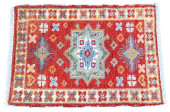 HAND-TIED INDO-KAZAK RUG, 2&#0