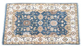 HAND-TIED INDO-OUSHAK RUG, 8&#