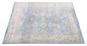 HAND-TIED INDO-OUSHAK RUG, 9'7