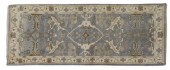 HAND-TIED INDO OUSHAK RUNNER,