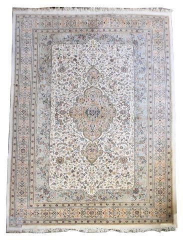 HAND-TIED INDO TABRIZ RUG, 16'10" X