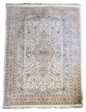 HAND-TIED INDO TABRIZ RUG, 16'