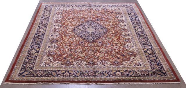 HAND-TIED JAIPUR RUG, INDIA,