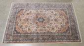 HAND-TIED KASHAN RUG, 10&#039;