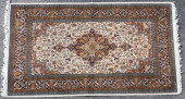 HAND-TIED KASHMIR ART SILK RUG