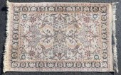 HAND-TIED KASHMIR RUG, 3'10" X