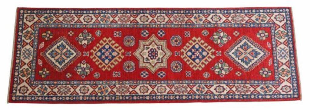 HAND-TIED KAZAK RUG, PAKISTAN, 5'8"