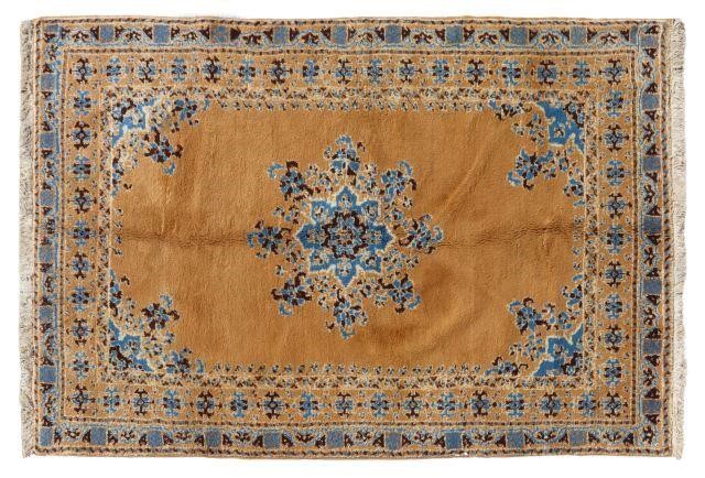 HAND-TIED MOROCCAN MEDALLION RUG,