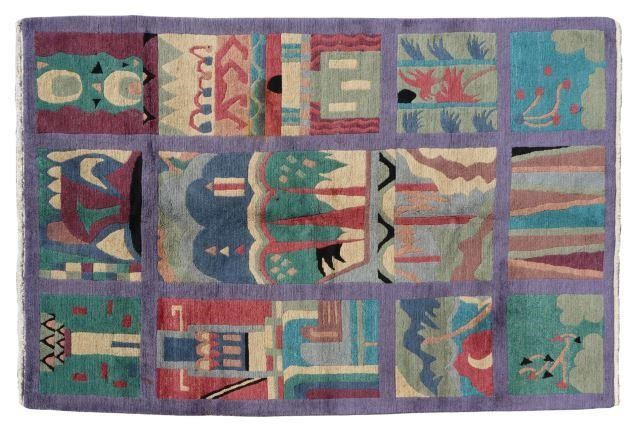 HAND-TIED NEPALESE TUFENKIAN RUG,