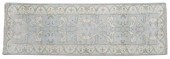HAND-TIED OUSHAK RUNNER, INDIA