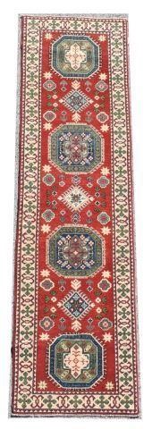HAND-TIED PAKISTAN KAZAK RUNNER,